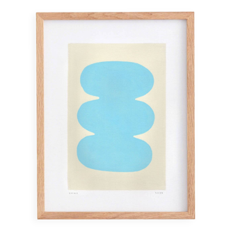 Peinture contemporaine "Lost" H714 signée Eawy