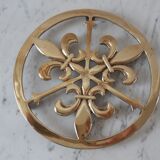 Solid brass table mat 50s