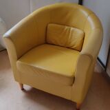 Ikea Tullsta leather convertible armchair