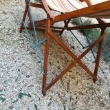 Foldable deck chair from the 1940s