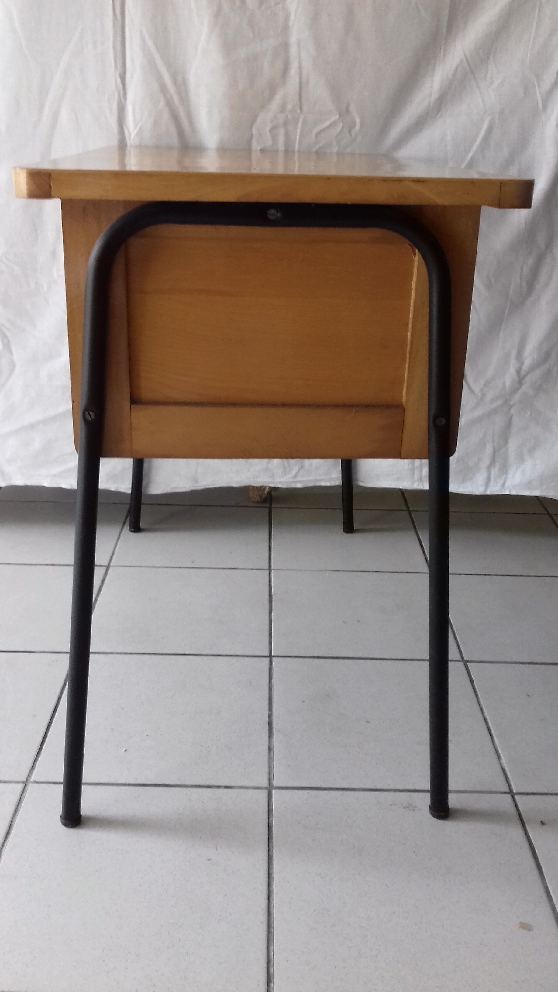 Bureau bois et chaise