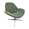Vintage Dutch design easy chair swivel Rohe Noordwolde