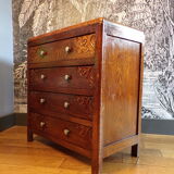 Chest of drawers 1930 4 drawers