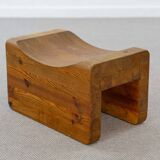 Palle Stool in Pine, Sweden, 70s