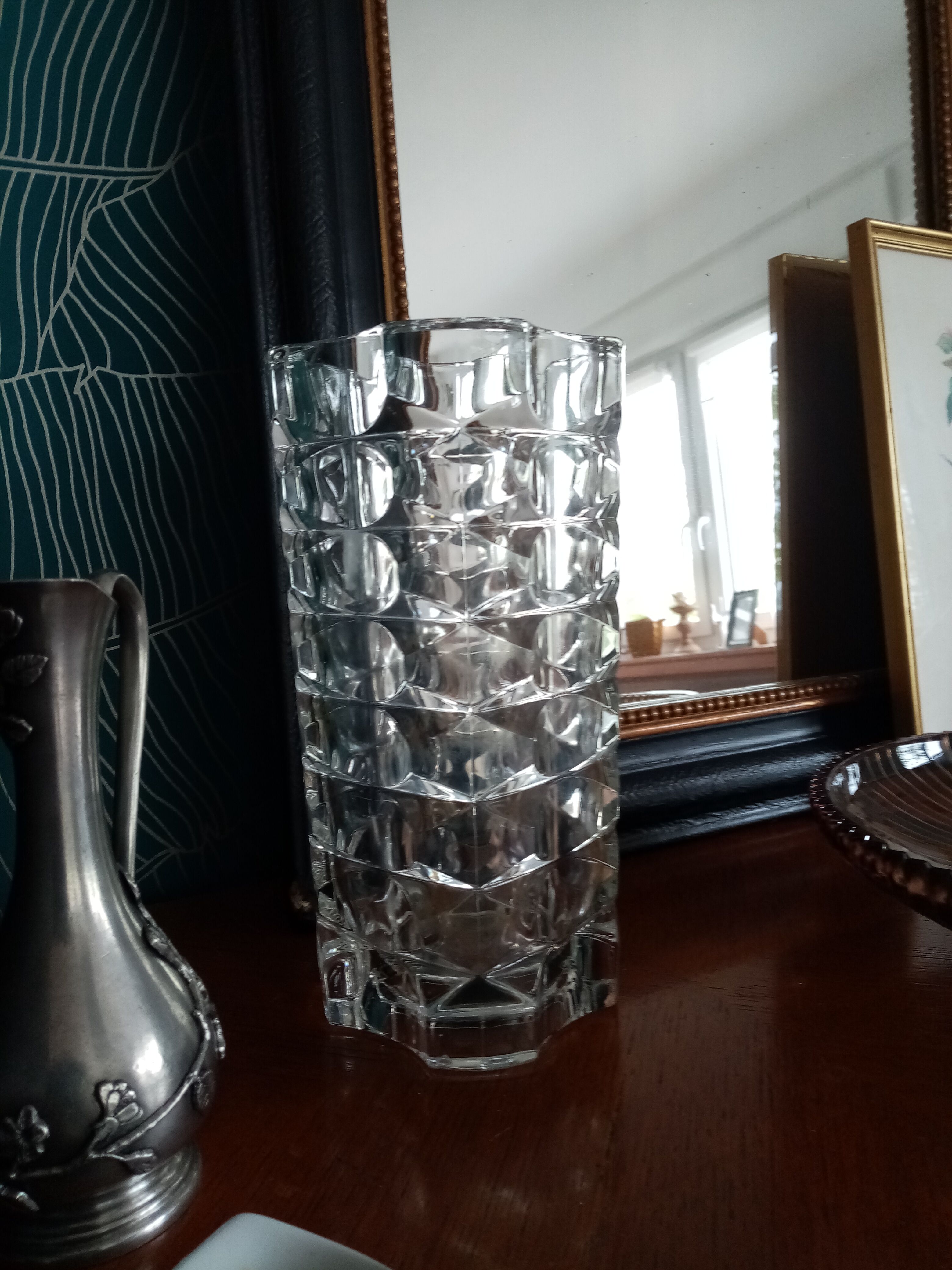 Art Deco glass vase
