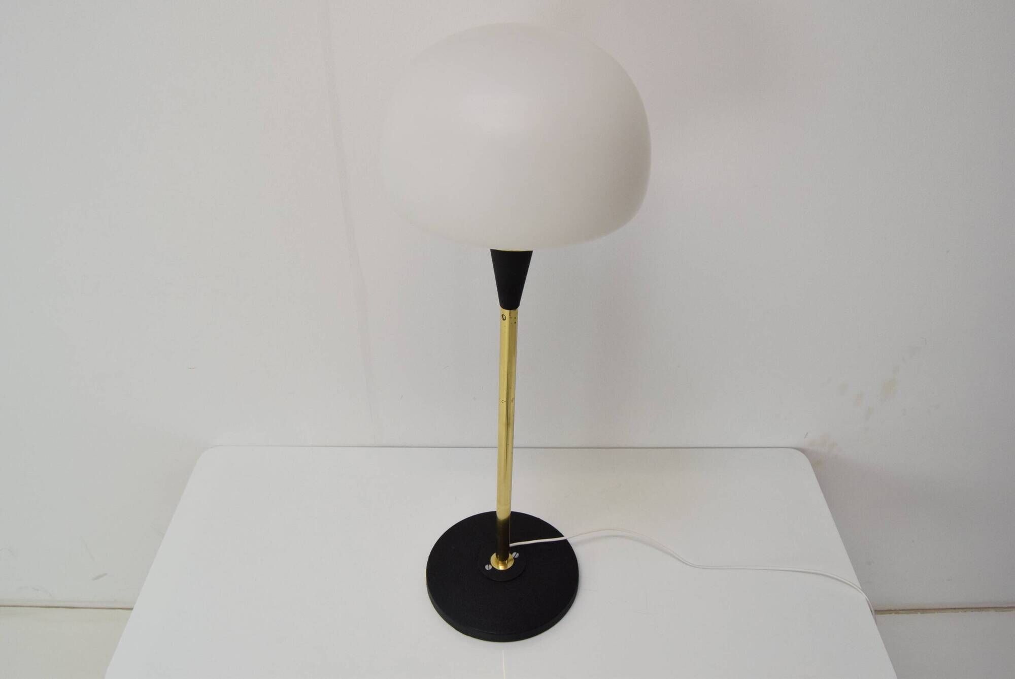 Vintage floor lamp designed by jaroslav bejvl for lidokov,1960's.
