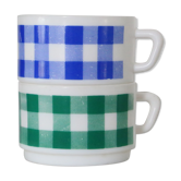 Tasses Arcopal x2 vintage français