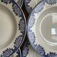 Set 6 assiettes « Capri » Digoin Sarreguemines