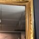 Miroir 190x80 d'époque Louis Philippe doré a la feuille d'or