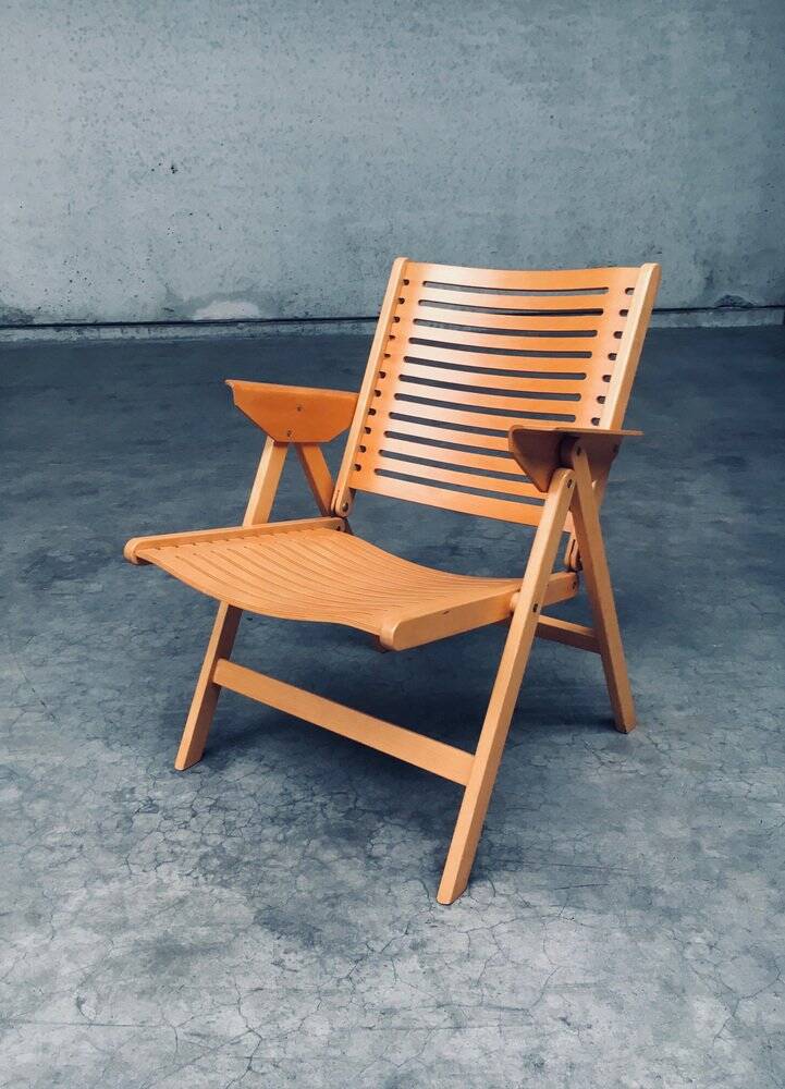 Set of Mid-Century Modern Design Rex Folding Chairs by Niko Kralj for Stol Kamnik, 1980s
