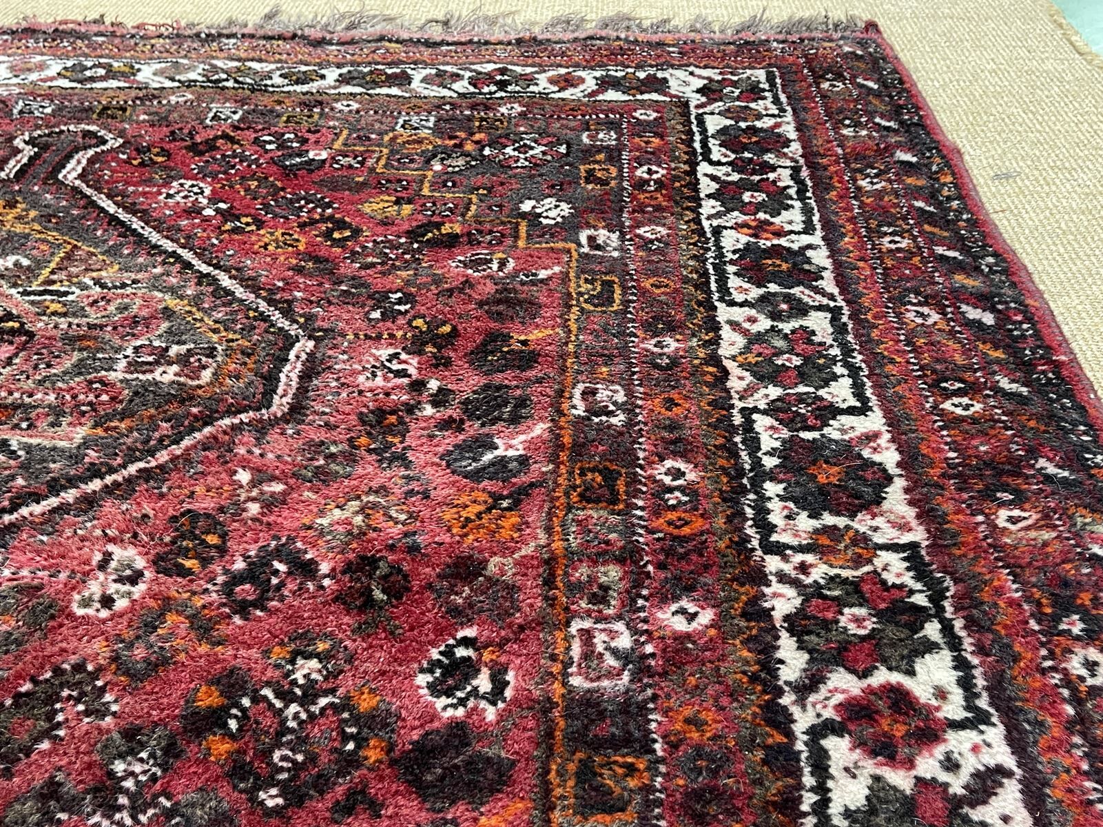 Handmade Moroccan wool rug, 210x170 cm