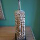 Vintage 80's lamp in gold metal