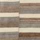 8x10 Brown Beige Rug For Living Room Kilim Rug, 226x306Cm