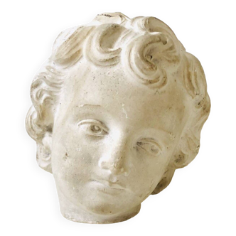 Plaster child head