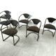 Postmodern Italian dining chairs, 1980s - set of 6