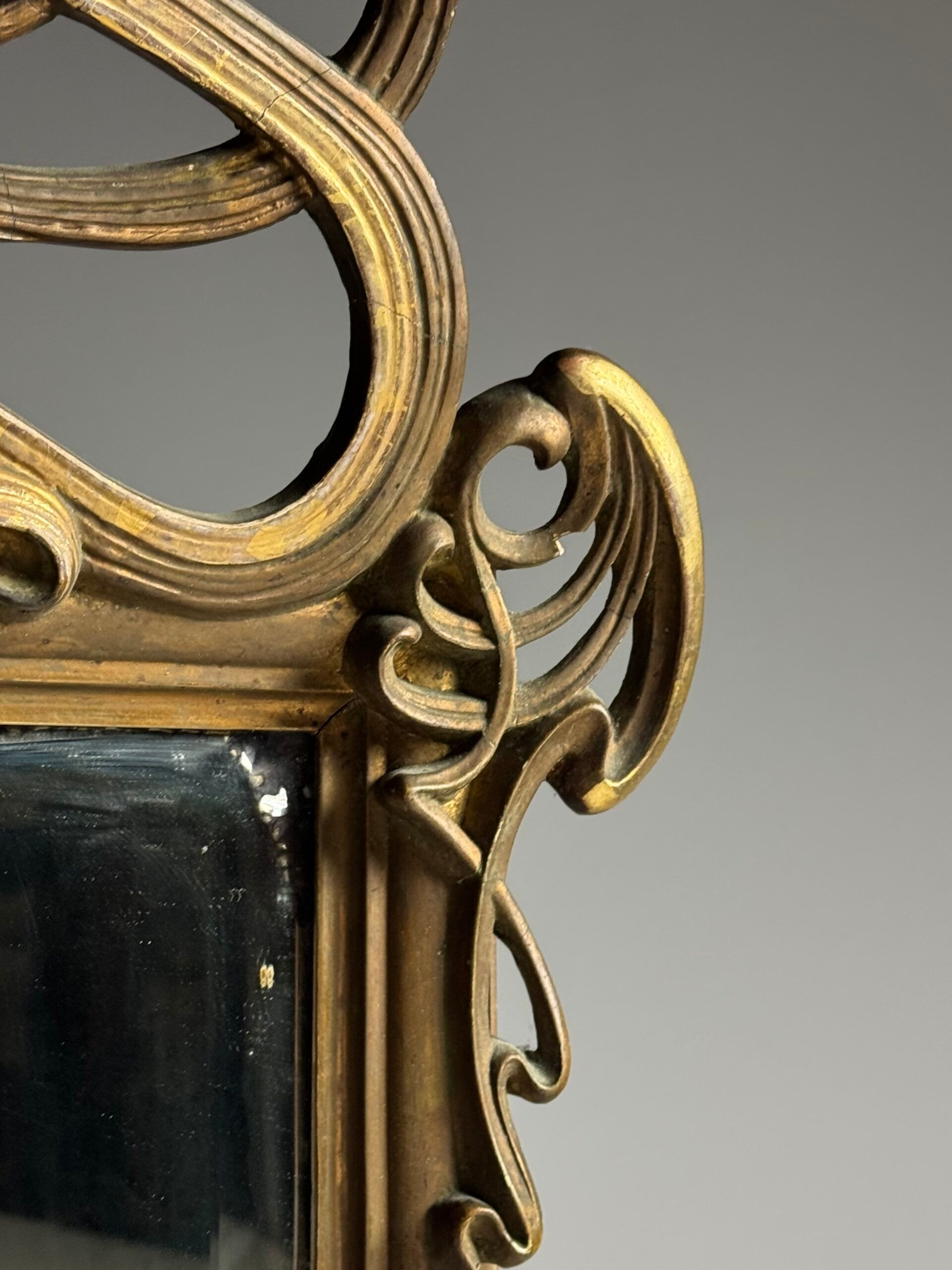 Miroir Art Nouveau vers 1900