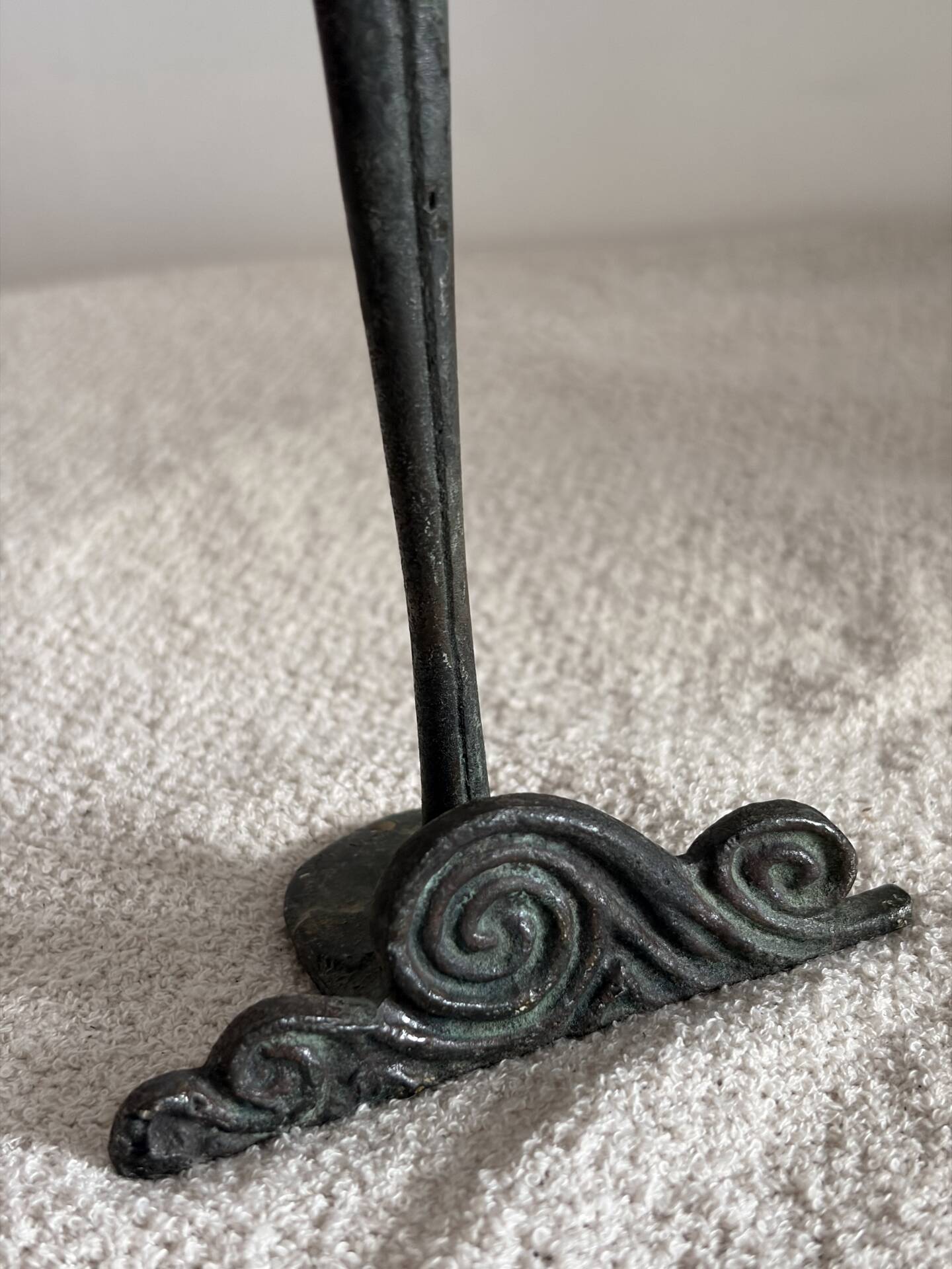 Vintage 1960s Mid-Century Modern Oxidized Bronze Aphrodite Statue