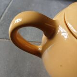 Ocher yellow teapot