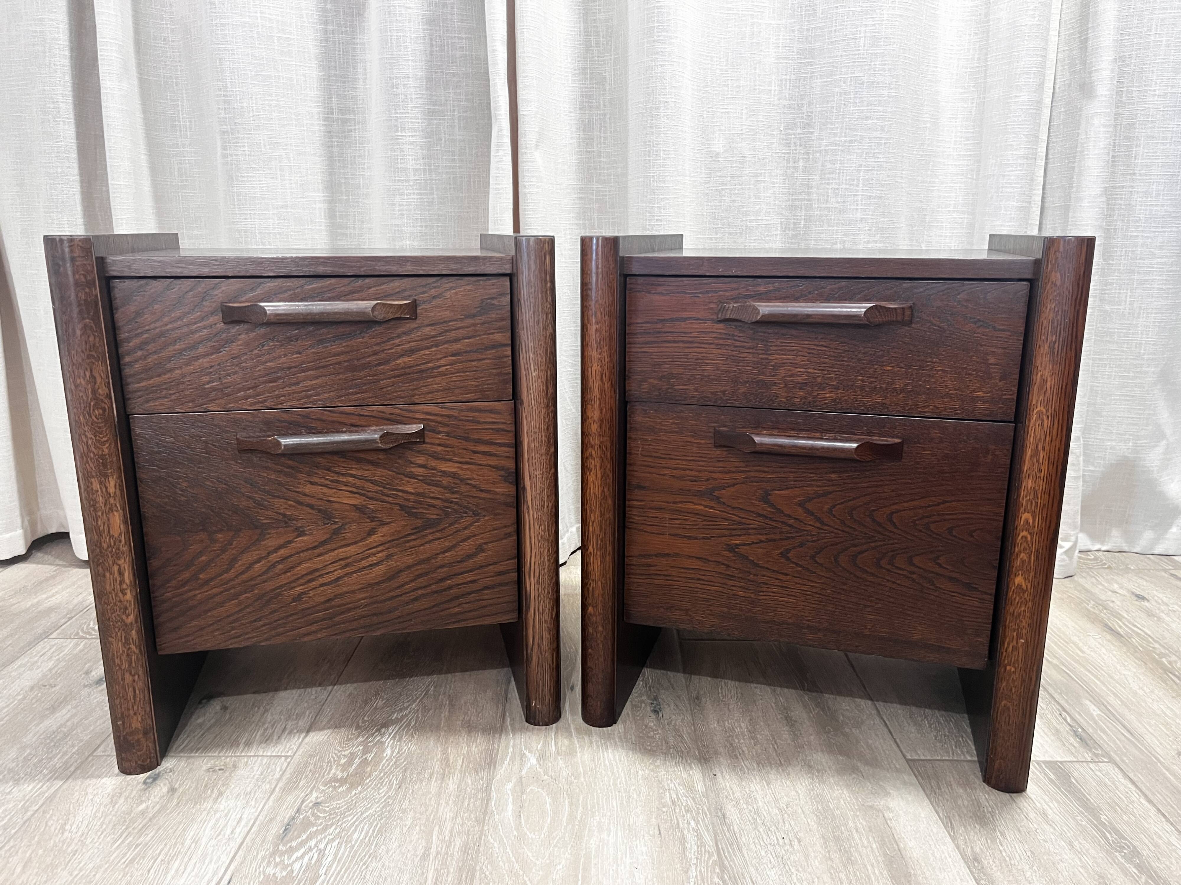 Pair of bedside tables from the 80s