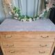 Commode art déco vintage bois massif