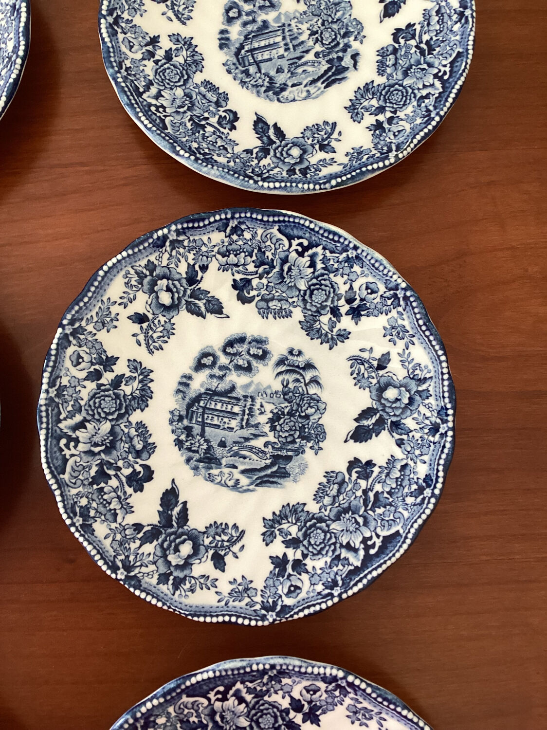 Set of 6 sub cups churchill the georgian collection