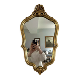 Vintage golden mirror