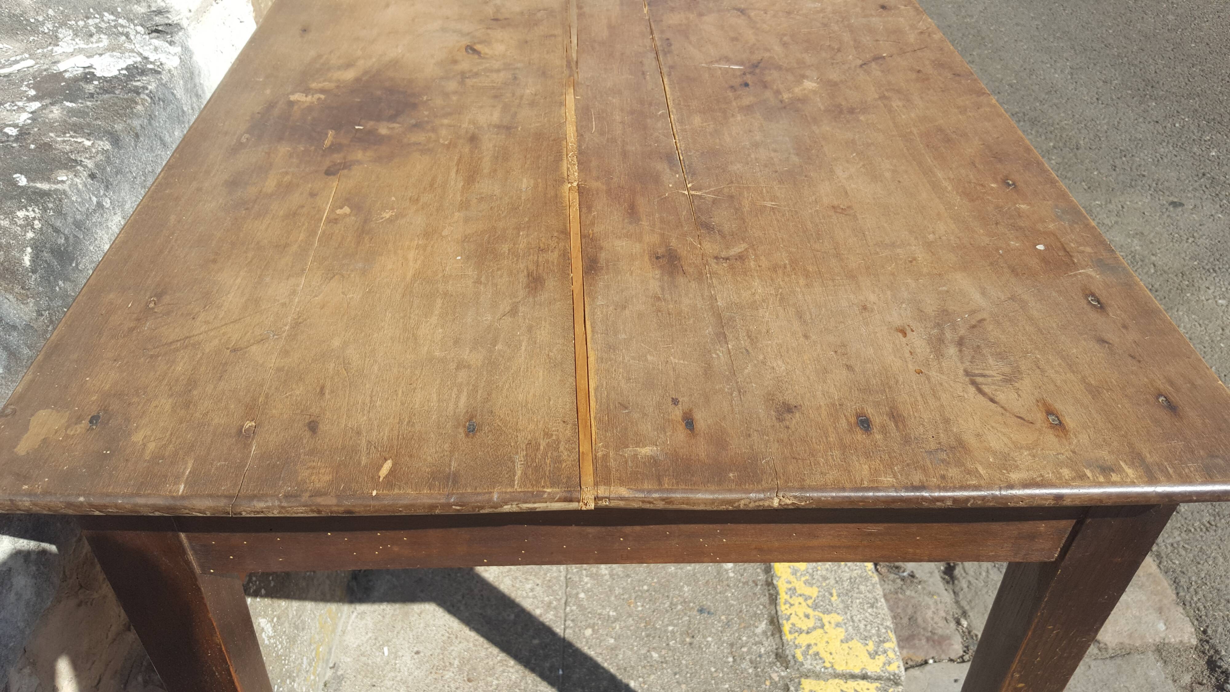 Vintage farm table
