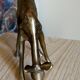 Solid brass doe