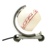Art Deco bedside lamp from Napako, Czechoslovakia, 1950s