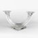 Chandelier deux branches verre design