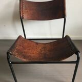 A. dolleman pour metz &co chaise longue années 1960