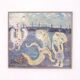 Original Swedish Oil on Canvas – “Figures” by JZON – Vintage, Framed