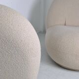 Pair of curled chairs