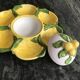 Dish - Aperitif bowls with lemon decoration