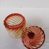 glass jar powder bottle