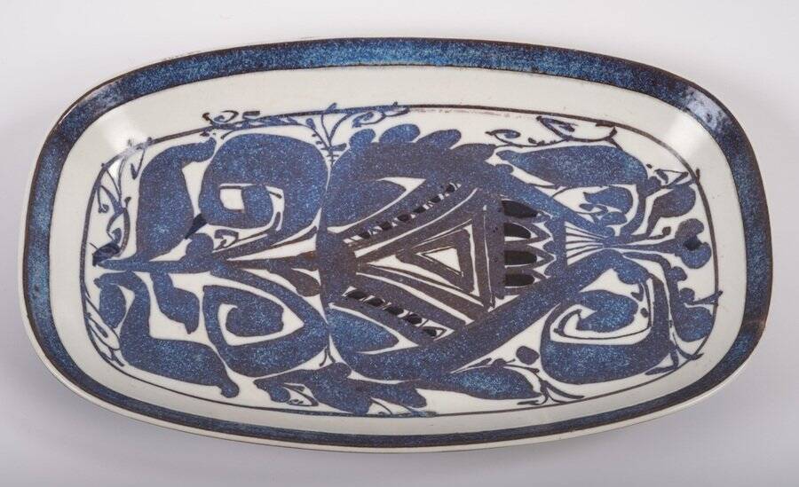 Tenera Faience Bowl by Kari Christensen for Royal Copenhagen, 1960s