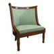 Chauffeuse Gondole en Acajou, style Empire – XIXe