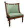 Chauffeuse Gondole en Acajou, style Empire – XIXe