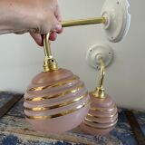 Pair of Art Deco wall lights