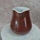 Vintage Apilco brown porcelain jug