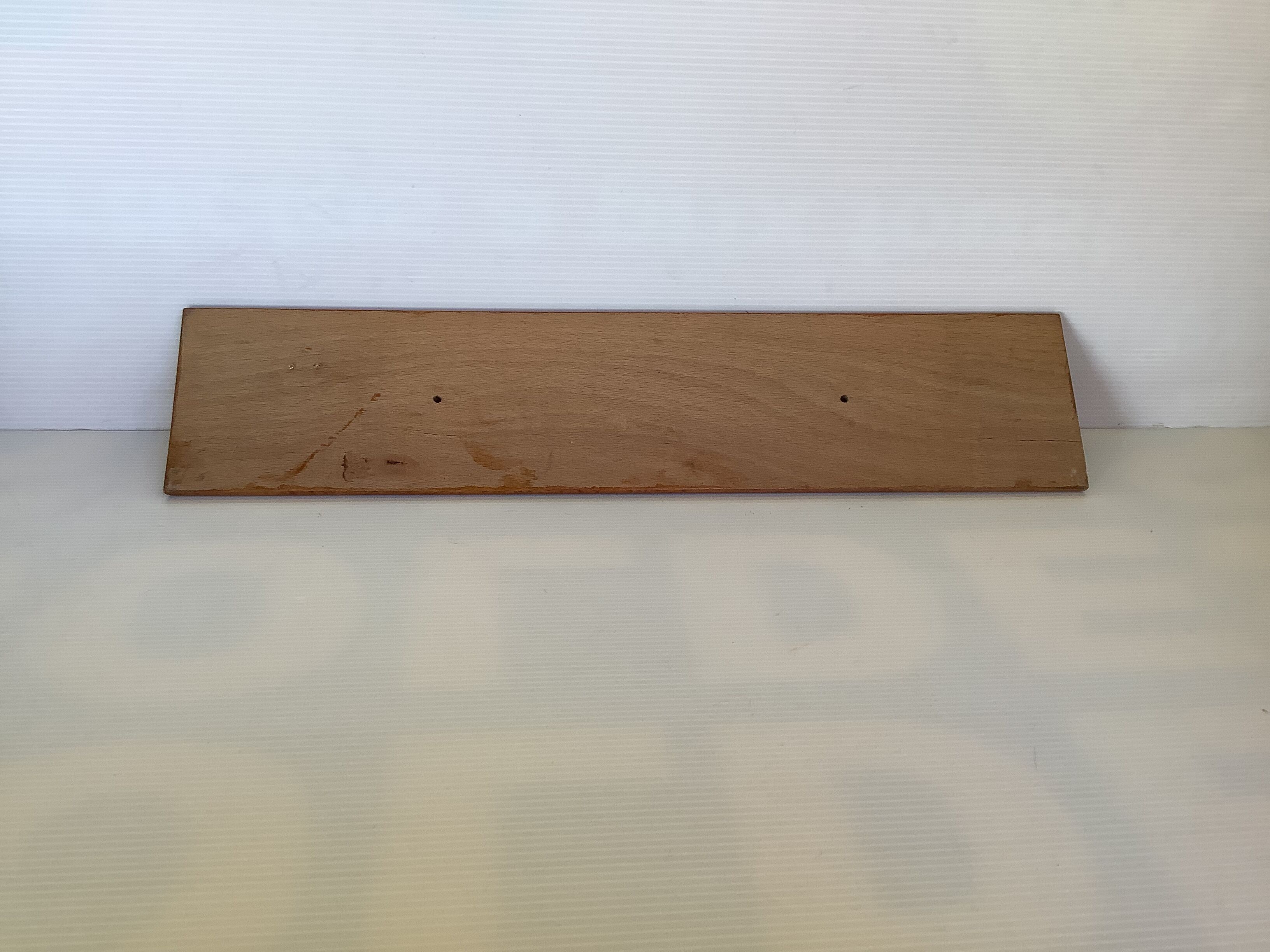 Wooden wall coat rack 3 hooks