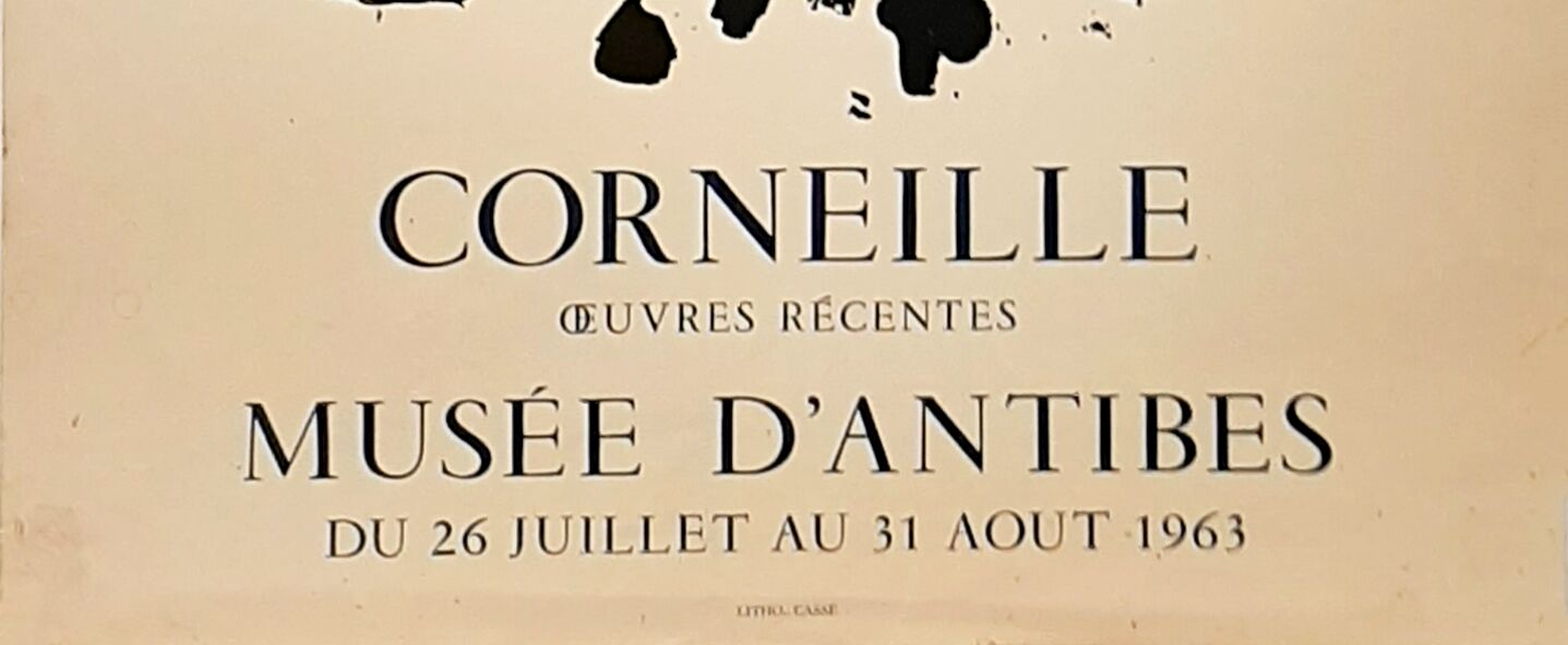 Lithographic poster by Guillaume Corneille - 1963