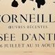 Affiche lithographique guillaume corneille - 1963