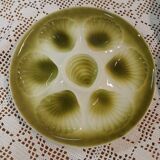 11 oyster plates + 1 Orchies Moulin des Loups dish