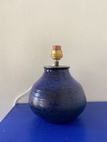 Pied de lampe en céramique vintage