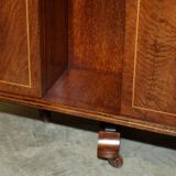 Art Nouveau Antique Rotating Library Table Liberty Style