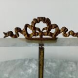 Napoleon 3 photo frame in beveled glass and brass