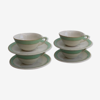 Lot de 4 tasses à café