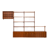 Danish Modular Wall Unit by Poul Cadovius for Cado, Denmark, 1960s