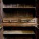 Louis XIII period cabinet in solid oak